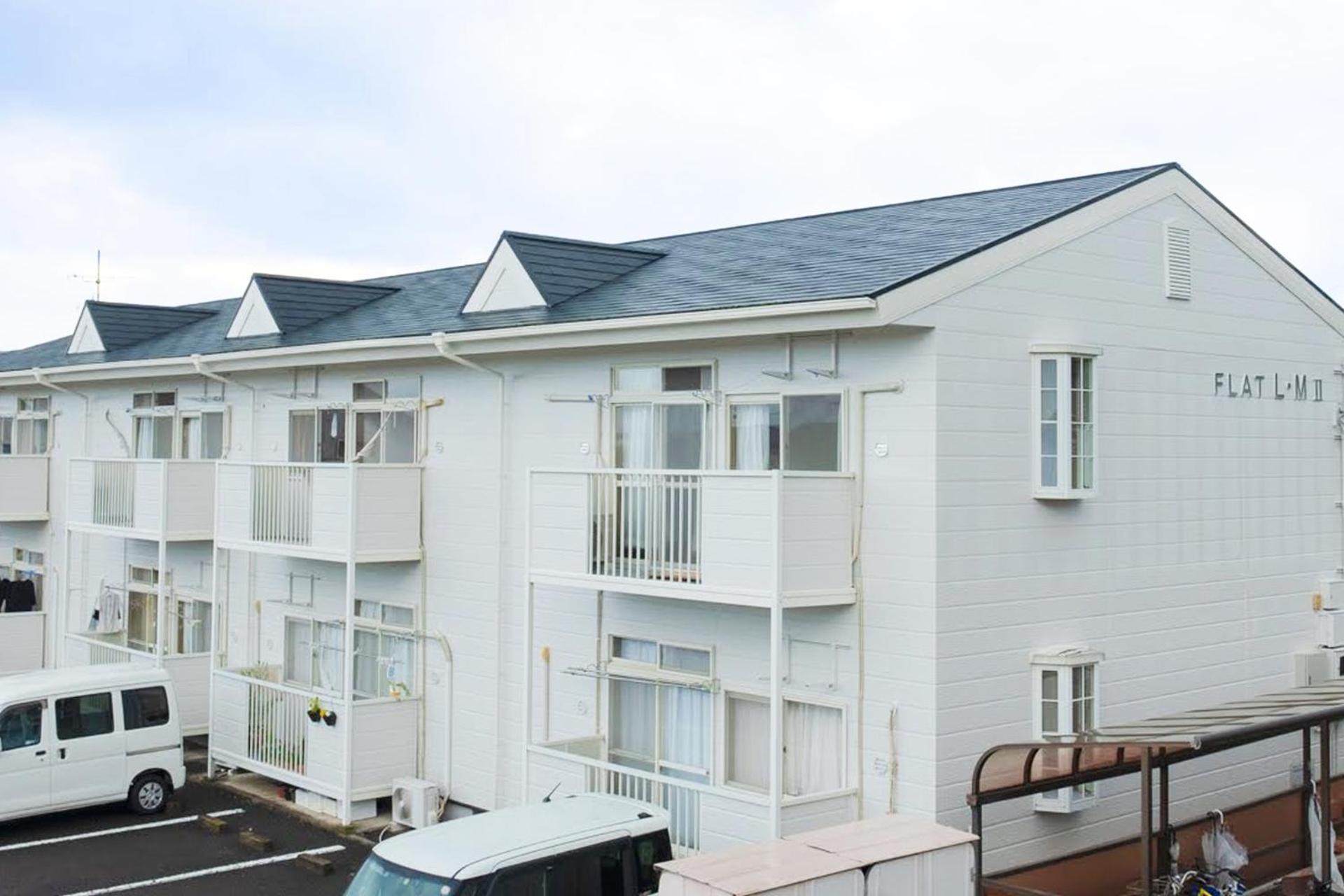 寄道アパート203-2ベッドルーム1戸貸切-最大5名宿泊可-駐車場1台無料 Takamatsu Exterior photo